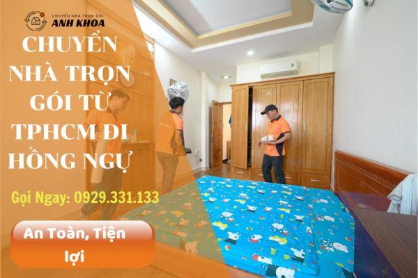 Chuyển nhà trọn gói từ TPHCM đi Hồng Ngự