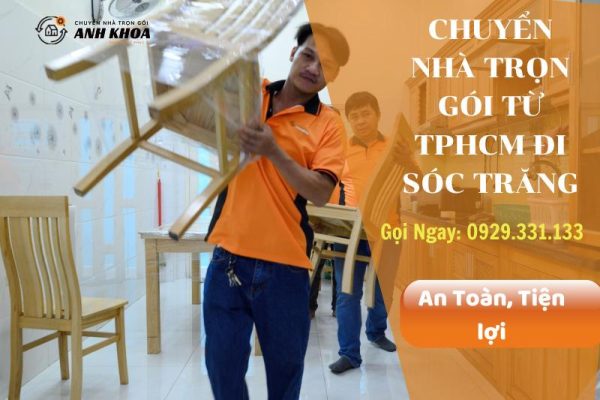 Chuyển nhà trọn gói từ TPHCM đi Sóc Trăng