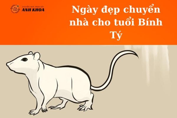 Ngày đẹp chuyển nhà cho tuổi Bính Tý