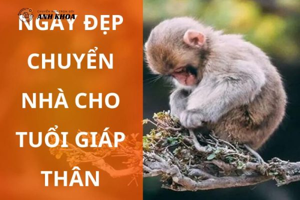 Ngày đẹp chuyển nhà cho tuổi Giáp Thân