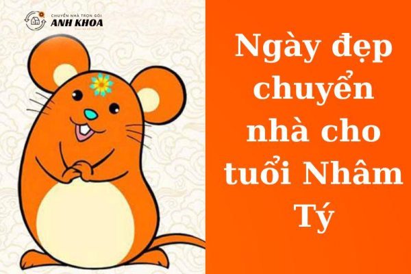 Ngày đẹp chuyển nhà cho tuổi Nhâm Tý