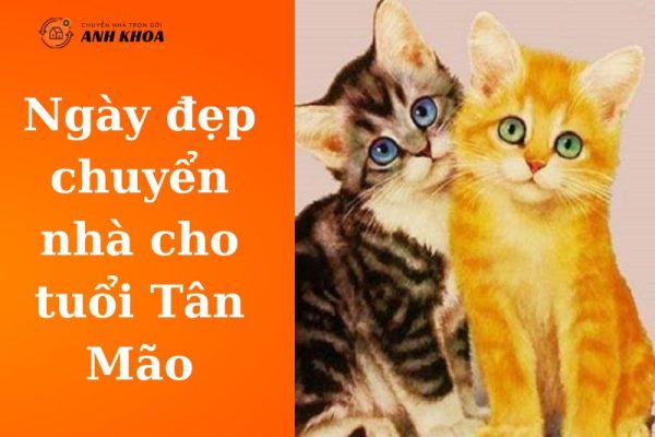 Ngày đẹp chuyển nhà cho tuổi Tân Mão